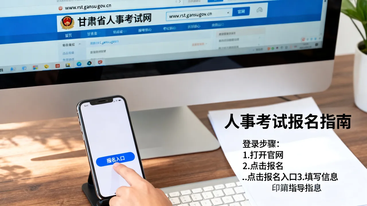 甘肃省人事考试网官网是什么?怎么登录报名入口,官方网址-图1 甘肃省人事考试网官网是什么?怎么登录报名入口,官方网址-图1