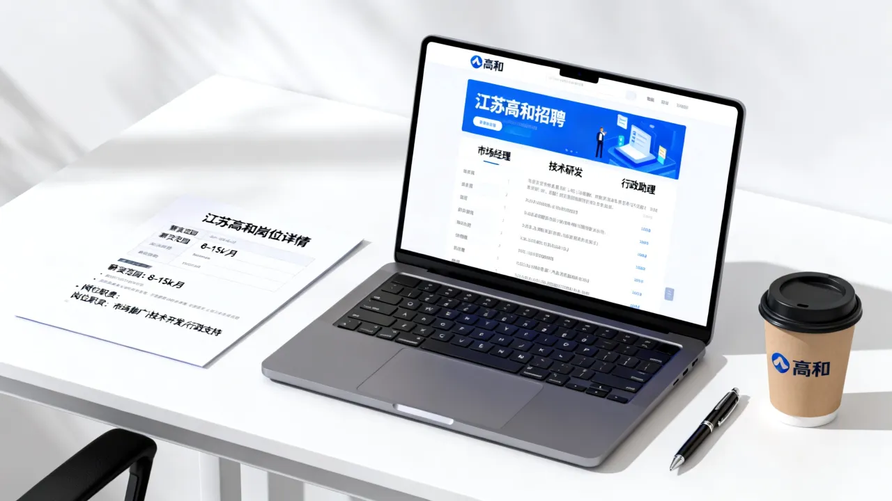 江苏高和招聘靠谱吗,江苏高和招聘岗位有哪些?-图1 江苏高和招聘靠谱吗,江苏高和招聘岗位有哪些?-图1