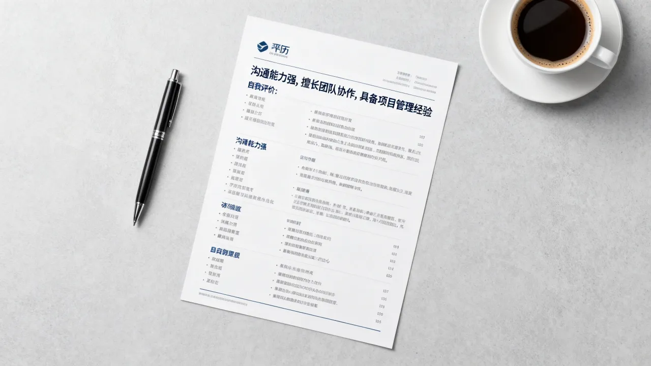 投简历自我评价怎么写?简历自我评价怎么写才能突出个人优势-图1 投简历自我评价怎么写?简历自我评价怎么写才能突出个人优势-图1