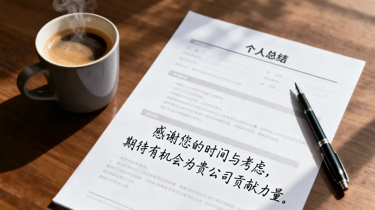 简历结束语怎么写,怎么写才能让面试官眼前一亮?-图1 简历结束语怎么写,怎么写才能让面试官眼前一亮?-图1
