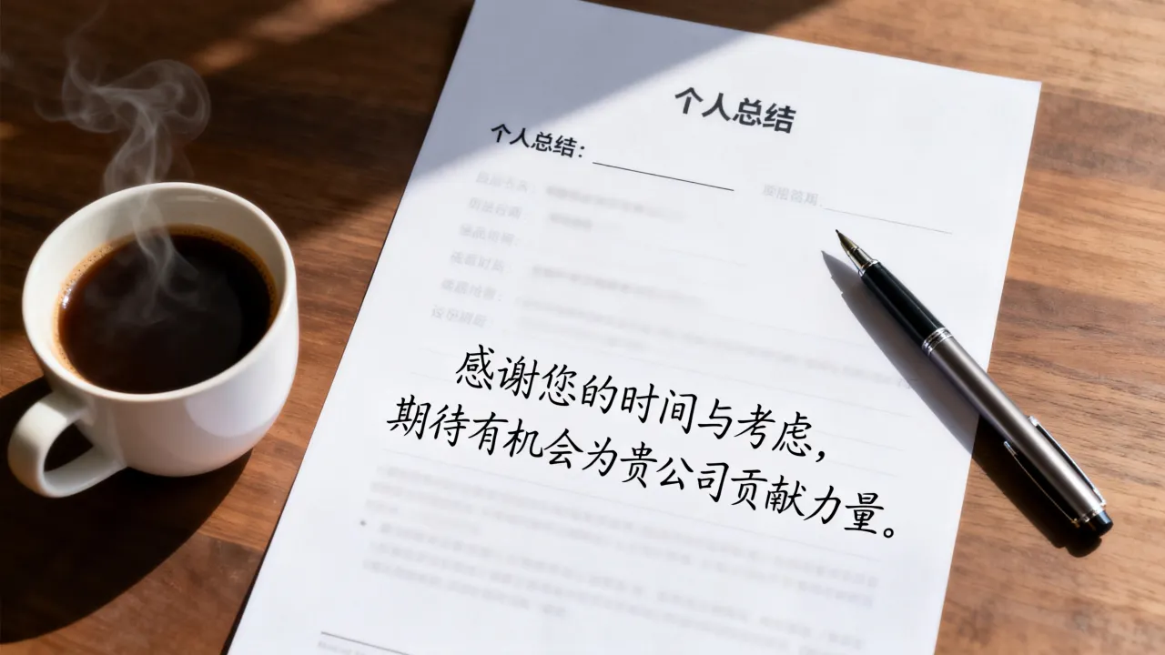 简历结束语怎么写,怎么写才能让面试官眼前一亮?-图2 简历结束语怎么写,怎么写才能让面试官眼前一亮?-图2