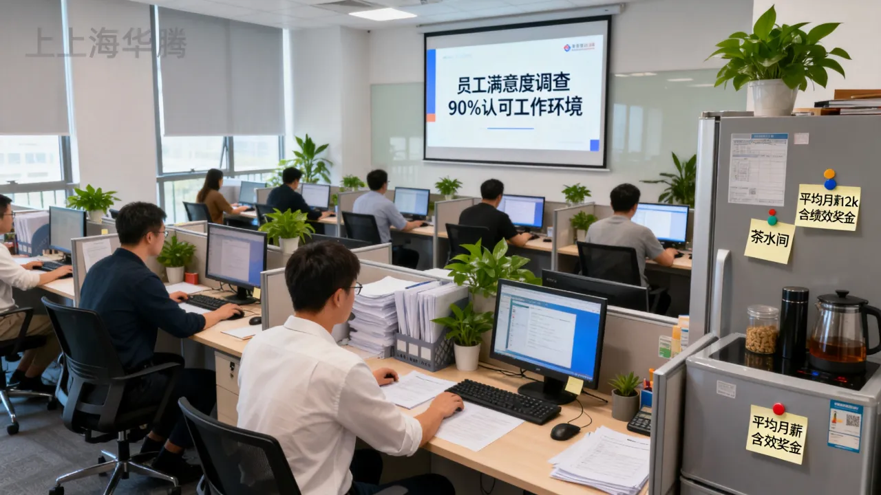 上海华腾怎么样？靠不靠谱，工资待遇和工作环境好不好-图1