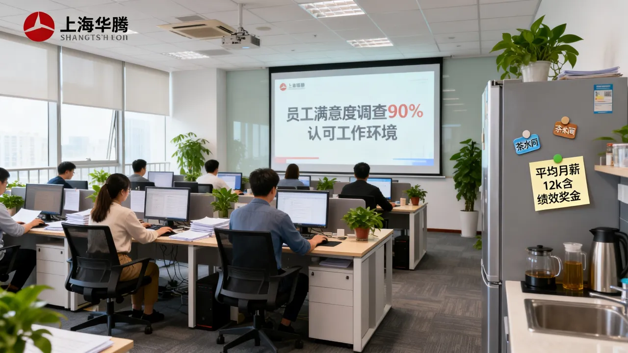 上海华腾怎么样？靠不靠谱，工资待遇和工作环境好不好-图2