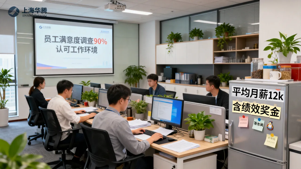 上海华腾怎么样？靠不靠谱，工资待遇和工作环境好不好-图3