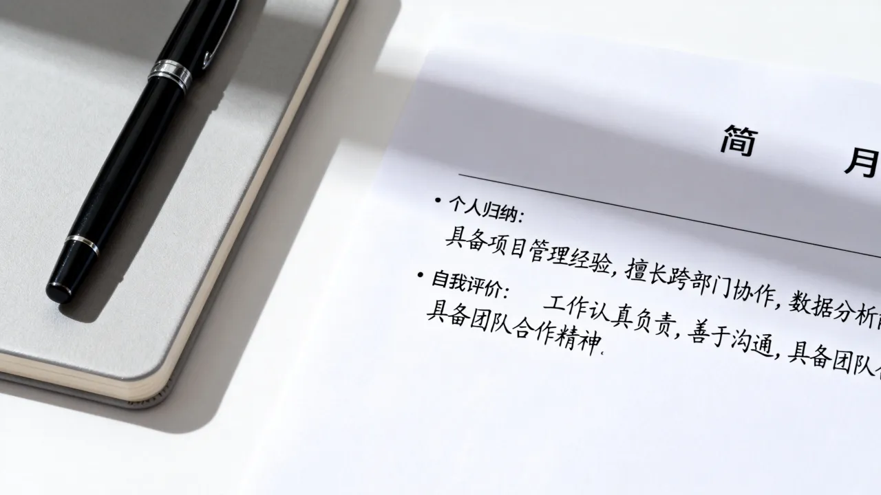 简历的个人归纳怎么写，简历自我评价怎么写-图3