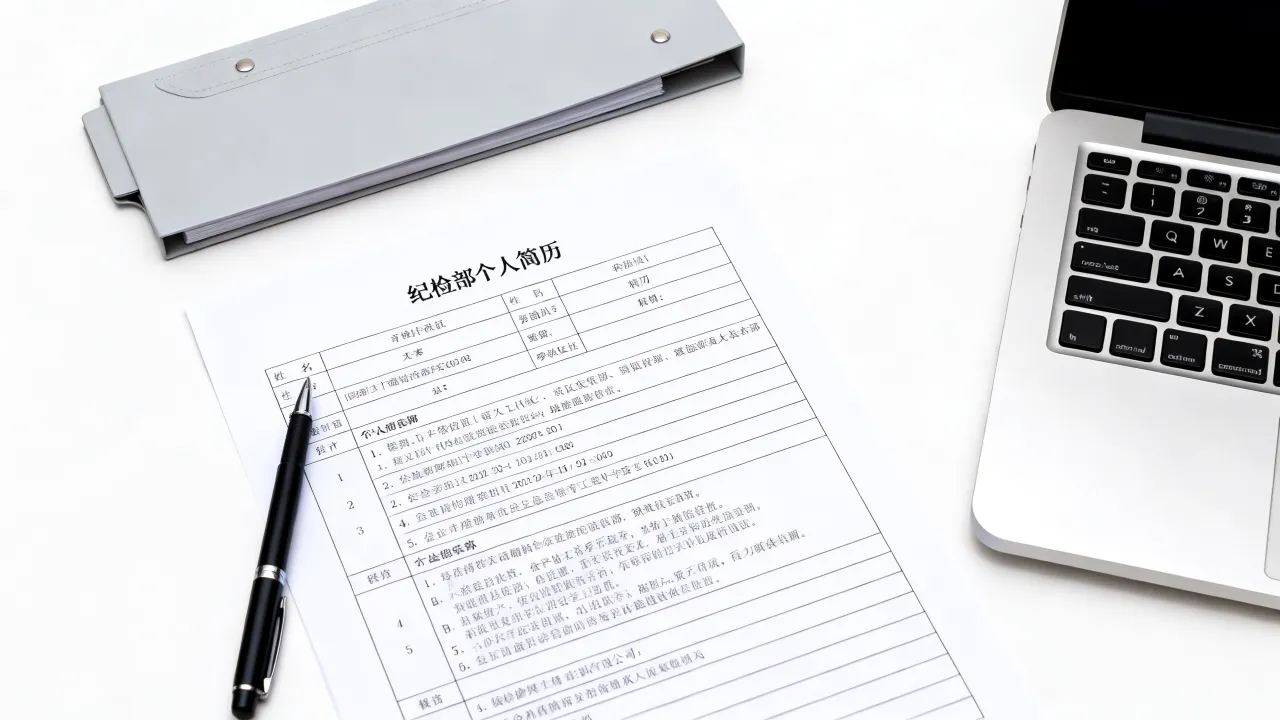 纪检部个人简历怎么写?有哪些写作技巧和优秀范文模板?-图1 纪检部个人简历怎么写?有哪些写作技巧和优秀范文模板?-图1