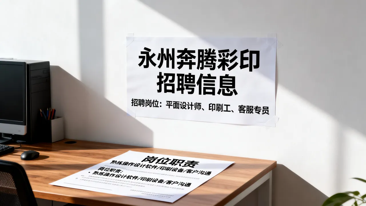 永州奔腾彩印招聘信息是真的吗,永州奔腾彩印招聘岗位有哪些-图1 永州奔腾彩印招聘信息是真的吗,永州奔腾彩印招聘岗位有哪些-图1