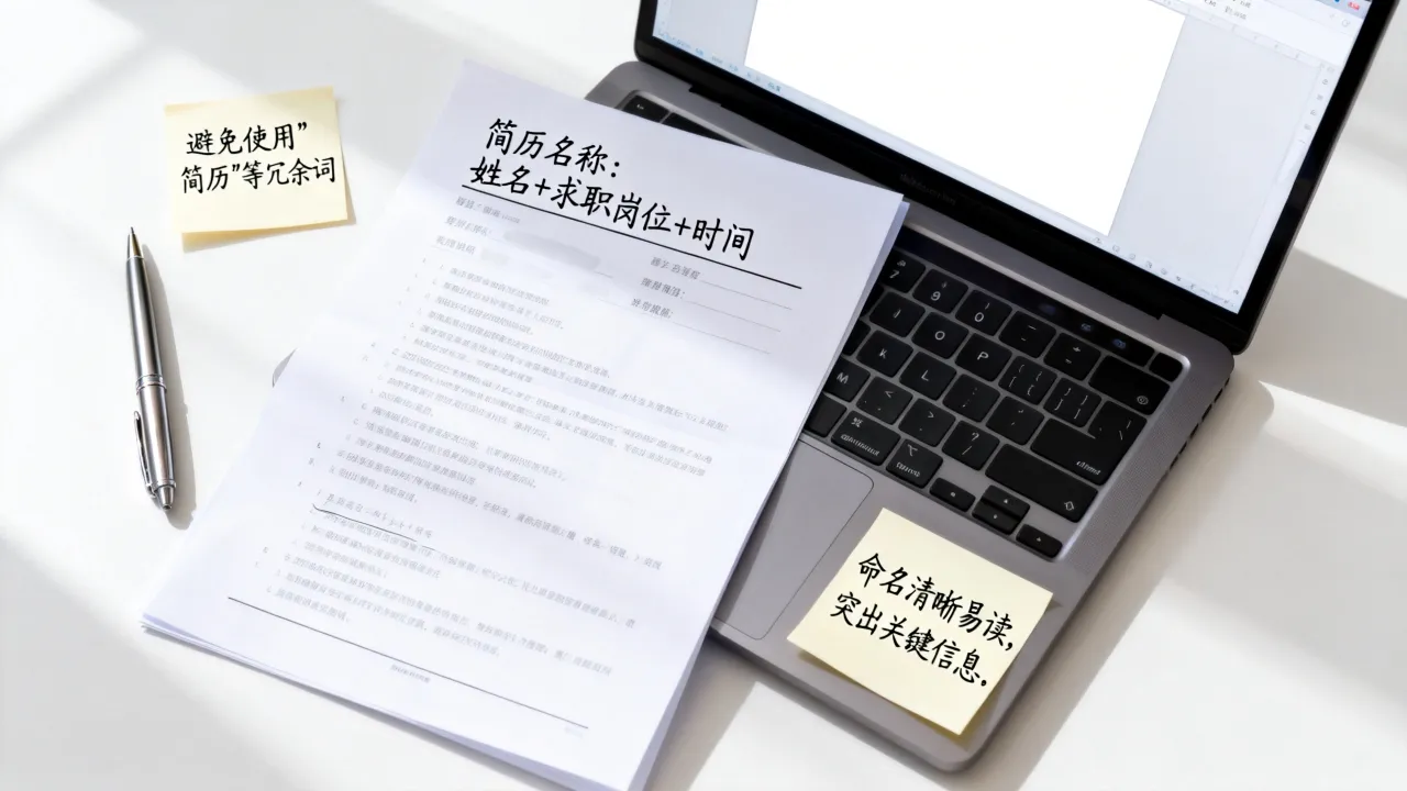 简历名称一般怎么写,简历命名的格式及注意事项有哪些?-图1 简历名称一般怎么写,简历命名的格式及注意事项有哪些?-图1