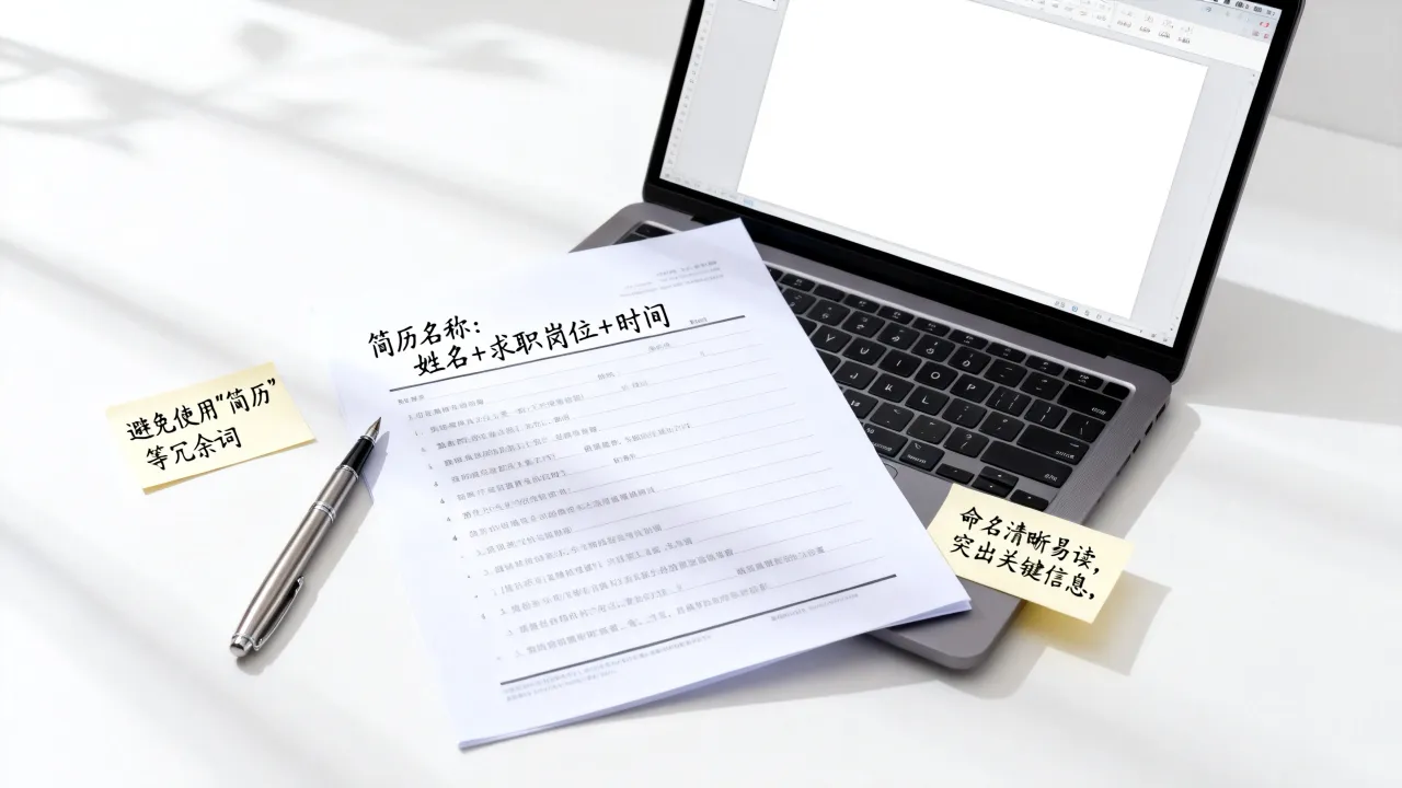 简历名称一般怎么写,简历命名的格式及注意事项有哪些?-图2 简历名称一般怎么写,简历命名的格式及注意事项有哪些?-图2