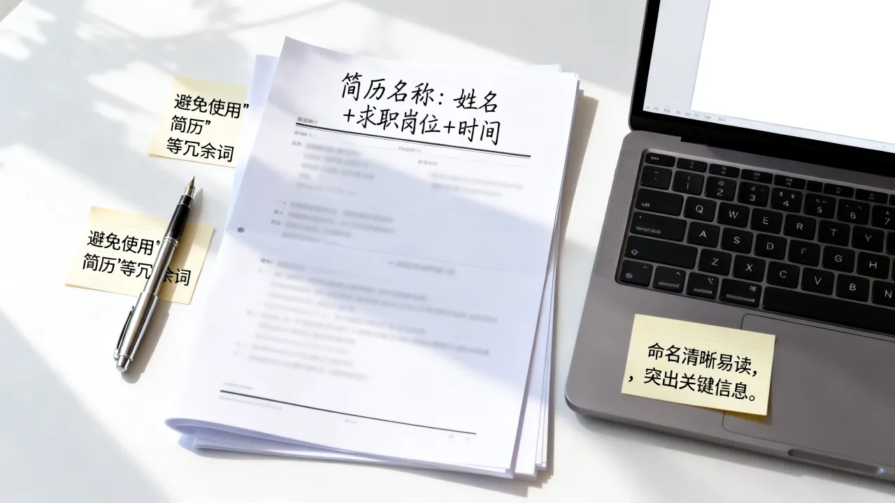简历名称一般怎么写,简历命名的格式及注意事项有哪些?-图3 简历名称一般怎么写,简历命名的格式及注意事项有哪些?-图3