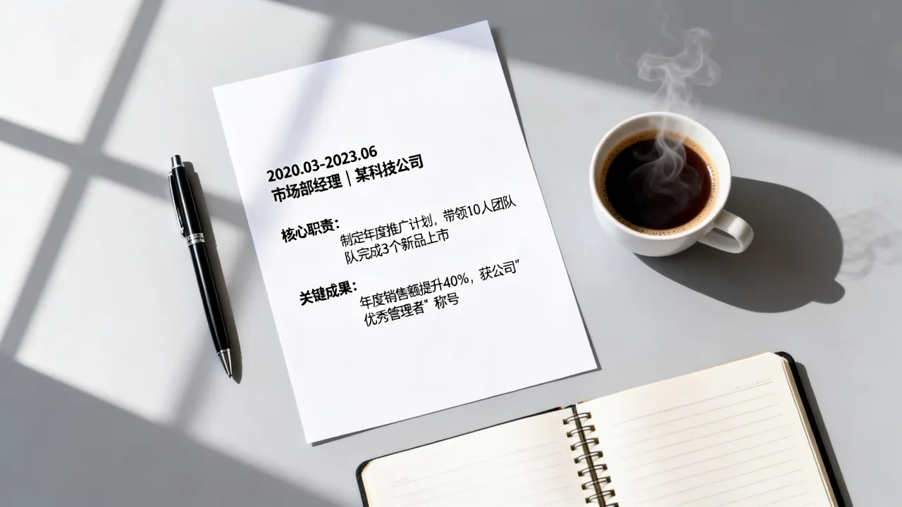 个人工作经验怎么写，简历工作经验怎么写才吸引人-图1