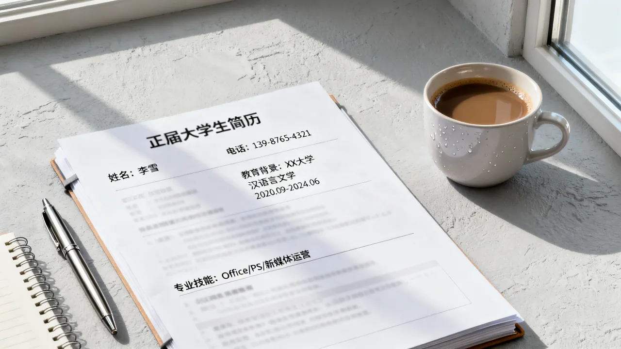 应届大学生简历怎么写,应届生简历模板范文怎么写-图2 应届大学生简历怎么写,应届生简历模板范文怎么写-图2