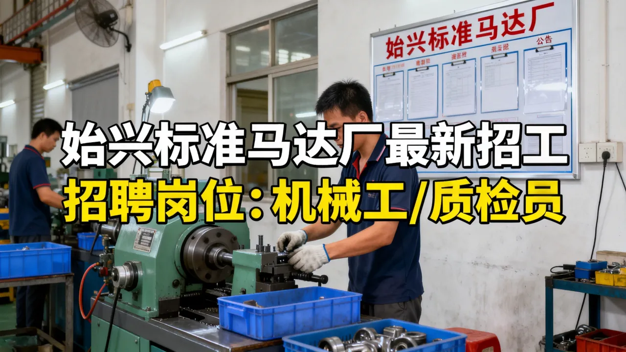 始兴标准马达招聘的工厂在哪里？标准马达厂最新招工信息，-图1