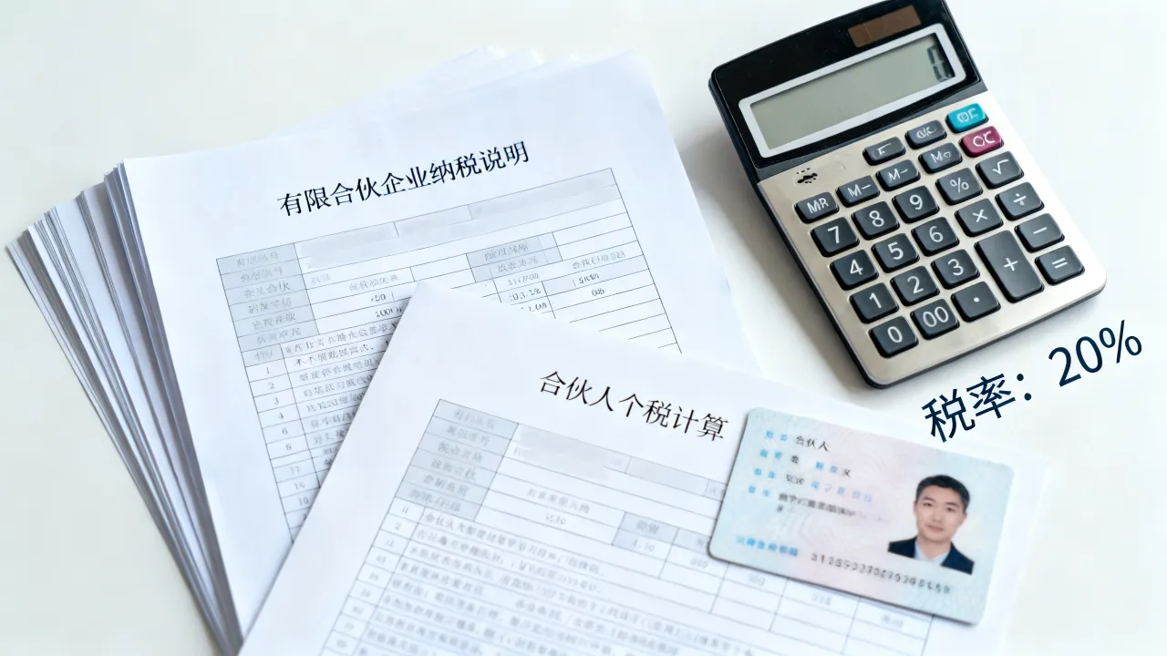 有限合伙企业如何纳税?合伙人个税怎么交,税率多少-图2 有限合伙企业如何纳税?合伙人个税怎么交,税率多少-图2