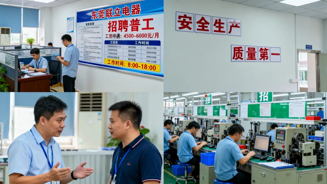 东莞联立电器招聘信息是真的吗?东莞联立电器招聘普工工资怎么样-图2 东莞联立电器招聘信息是真的吗?东莞联立电器招聘普工工资怎么样-图2