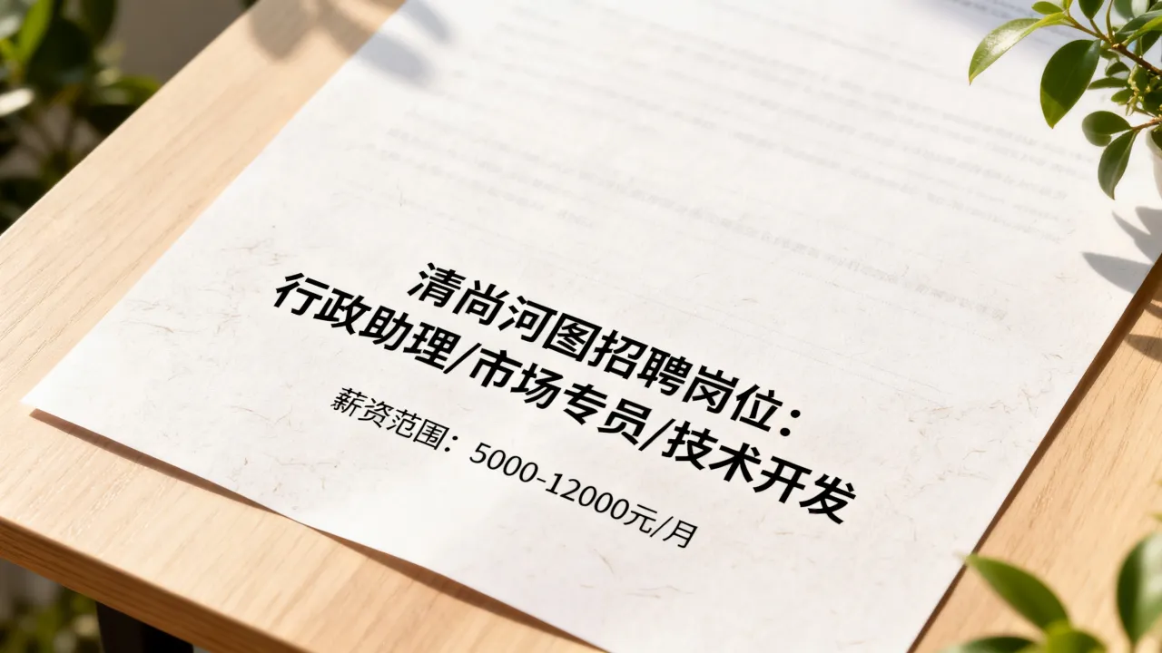 清尚河图招聘是真的吗,清尚河图招聘岗位工资多少-图3 清尚河图招聘是真的吗,清尚河图招聘岗位工资多少-图3