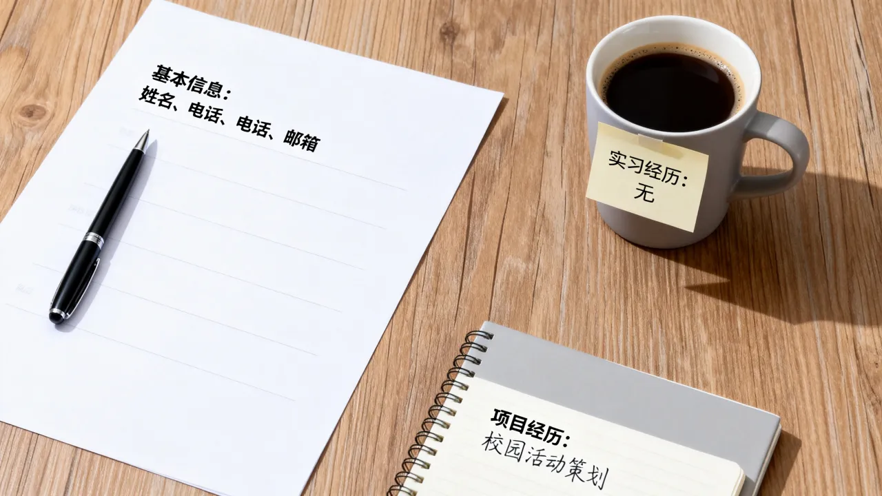 应届生工作经历怎么写?没有实习经历简历怎么写-图1 应届生工作经历怎么写?没有实习经历简历怎么写-图1