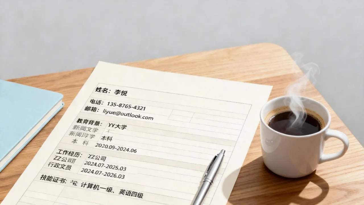 怎么做个人简历的表格,个人简历表格怎么做简单又好看-图2 怎么做个人简历的表格,个人简历表格怎么做简单又好看-图2