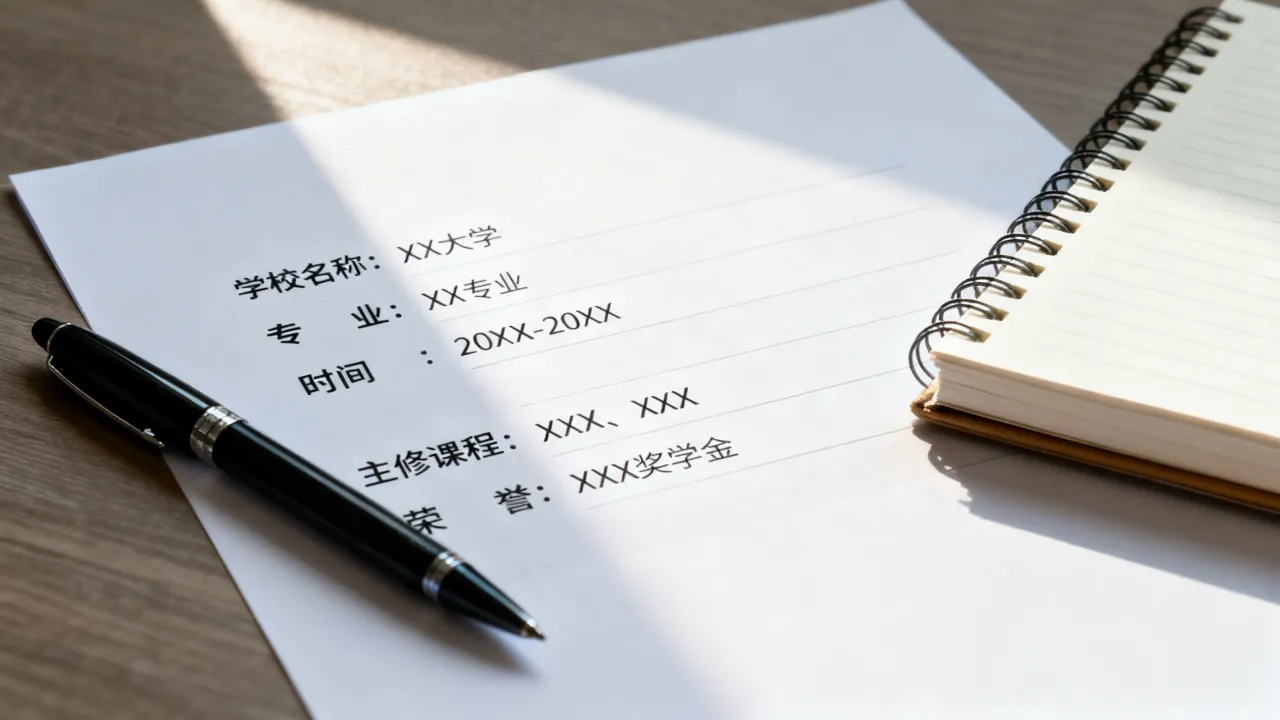 教育经历在个人简历中怎么写,简历教育经历填写技巧有哪些-图1 教育经历在个人简历中怎么写,简历教育经历填写技巧有哪些-图1