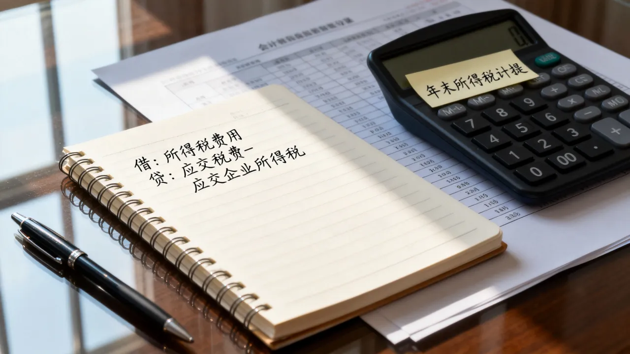 年底所得税如何计提?年末企业所得税计提会计分录怎么做-图1 年底所得税如何计提?年末企业所得税计提会计分录怎么做-图1