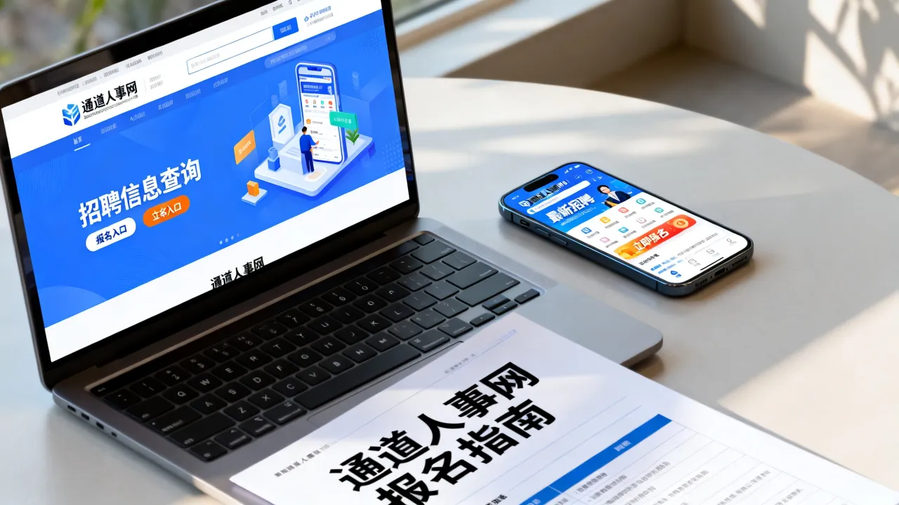 通道人事网怎么查招聘信息，通道人事网报名入口在哪里-图1