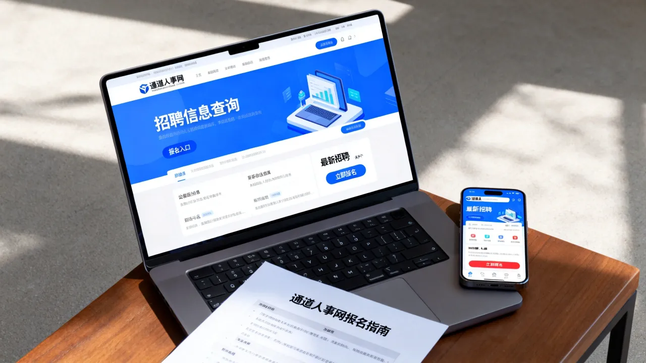 通道人事网怎么查招聘信息，通道人事网报名入口在哪里-图2