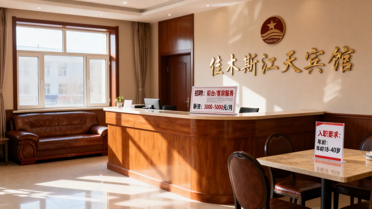 佳木斯江天宾馆招聘吗？薪资待遇怎么样，好不好进？-图1