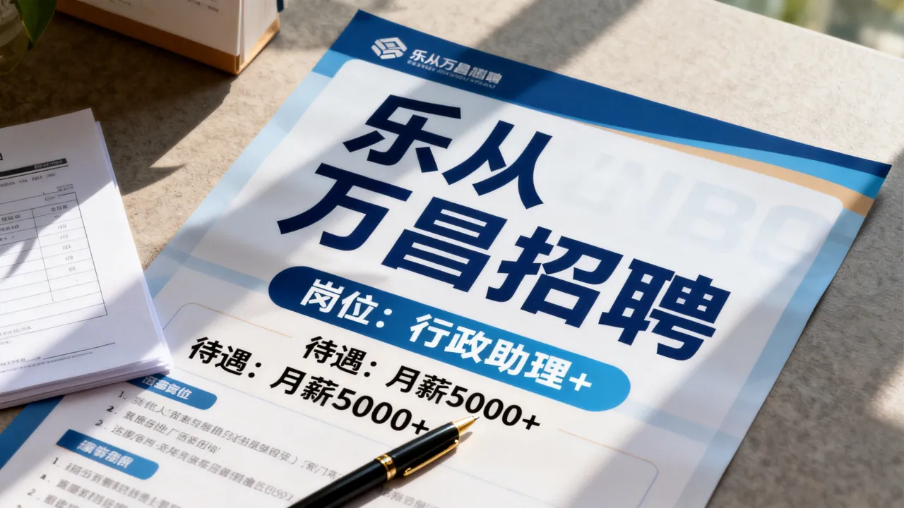 乐从万昌招聘信息在哪看?最新招聘岗位及待遇查询-图1 乐从万昌招聘信息在哪看?最新招聘岗位及待遇查询-图1