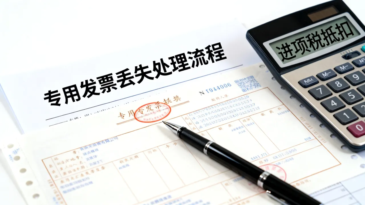 专用发票丢失如何处理,发票联丢失如何抵扣进项税?-图1 专用发票丢失如何处理,发票联丢失如何抵扣进项税?-图1
