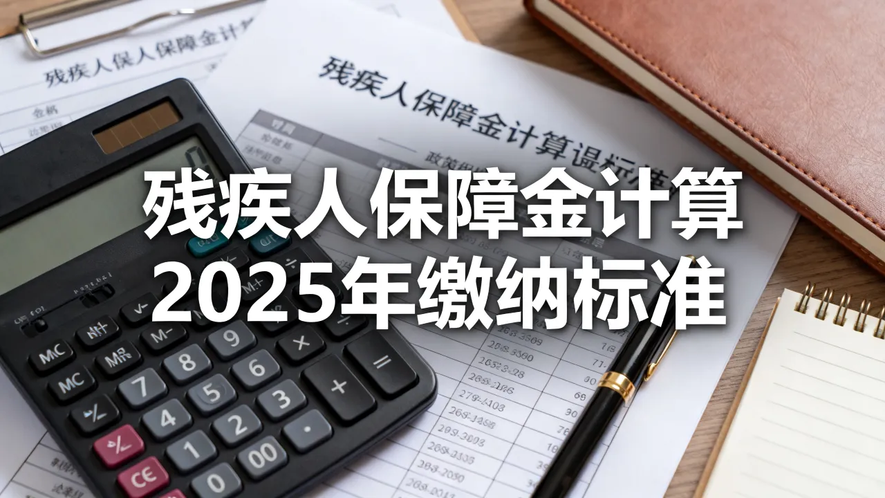 残疾人保障金如何计算,2025年最新缴纳标准是多少-图2 残疾人保障金如何计算,2025年最新缴纳标准是多少-图2