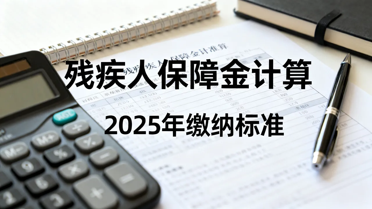 残疾人保障金如何计算,2025年最新缴纳标准是多少-图3 残疾人保障金如何计算,2025年最新缴纳标准是多少-图3