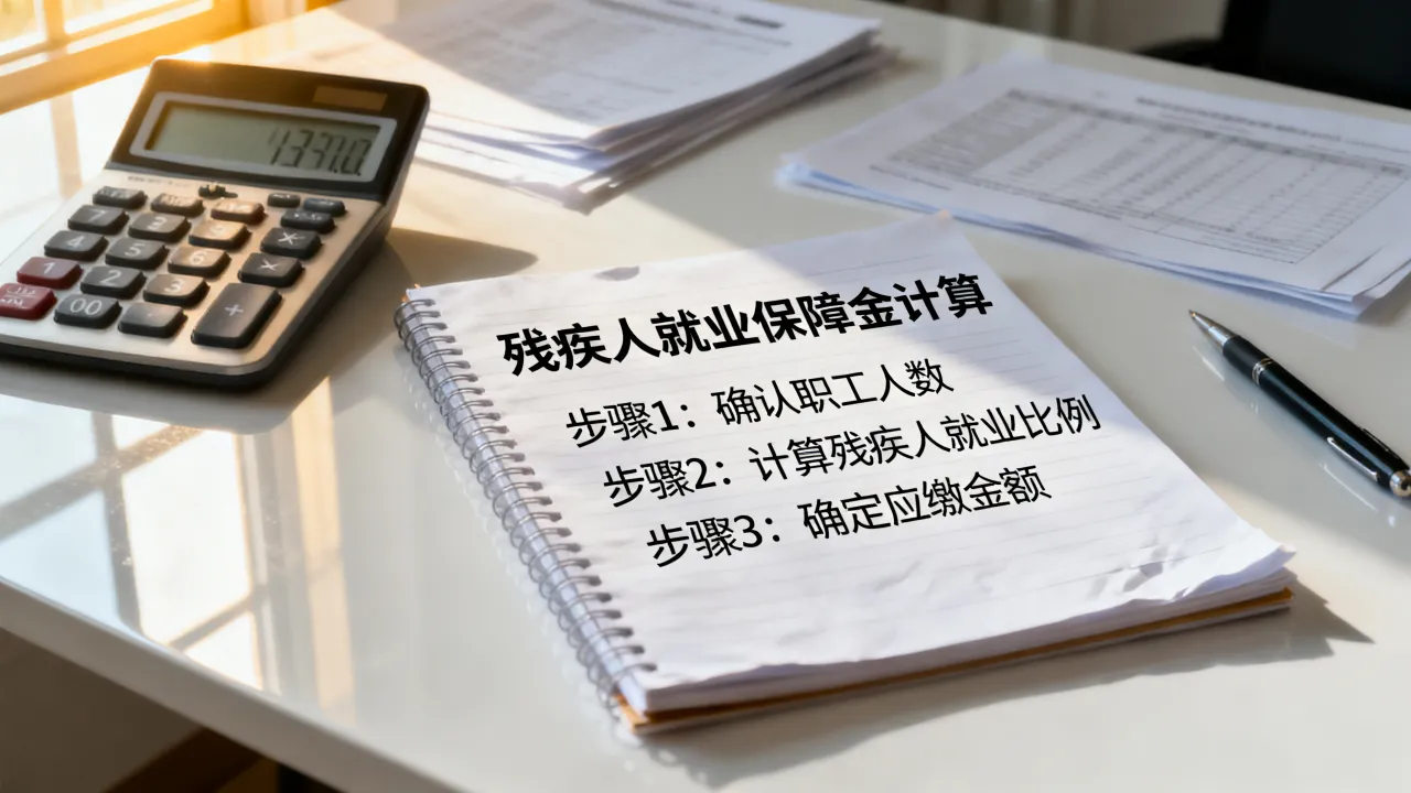残疾人就业保障金如何计算,残保金怎么算?