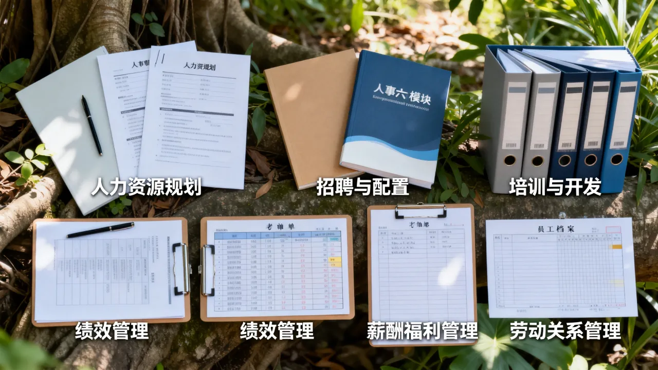 人事6大块包括哪些内容,人事六大模块具体有哪些-图1 人事6大块包括哪些内容,人事六大模块具体有哪些-图1