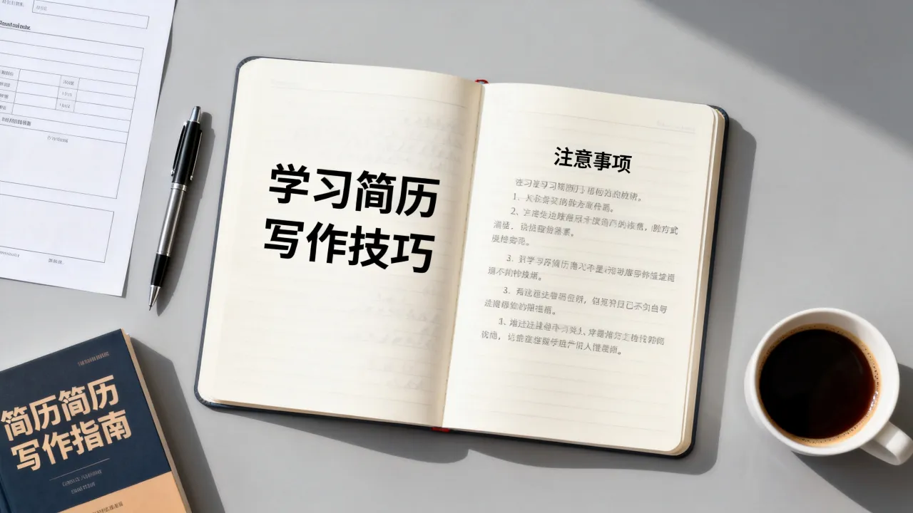 个人学习简历怎么写?学习简历有哪些写作方法和注意事项?