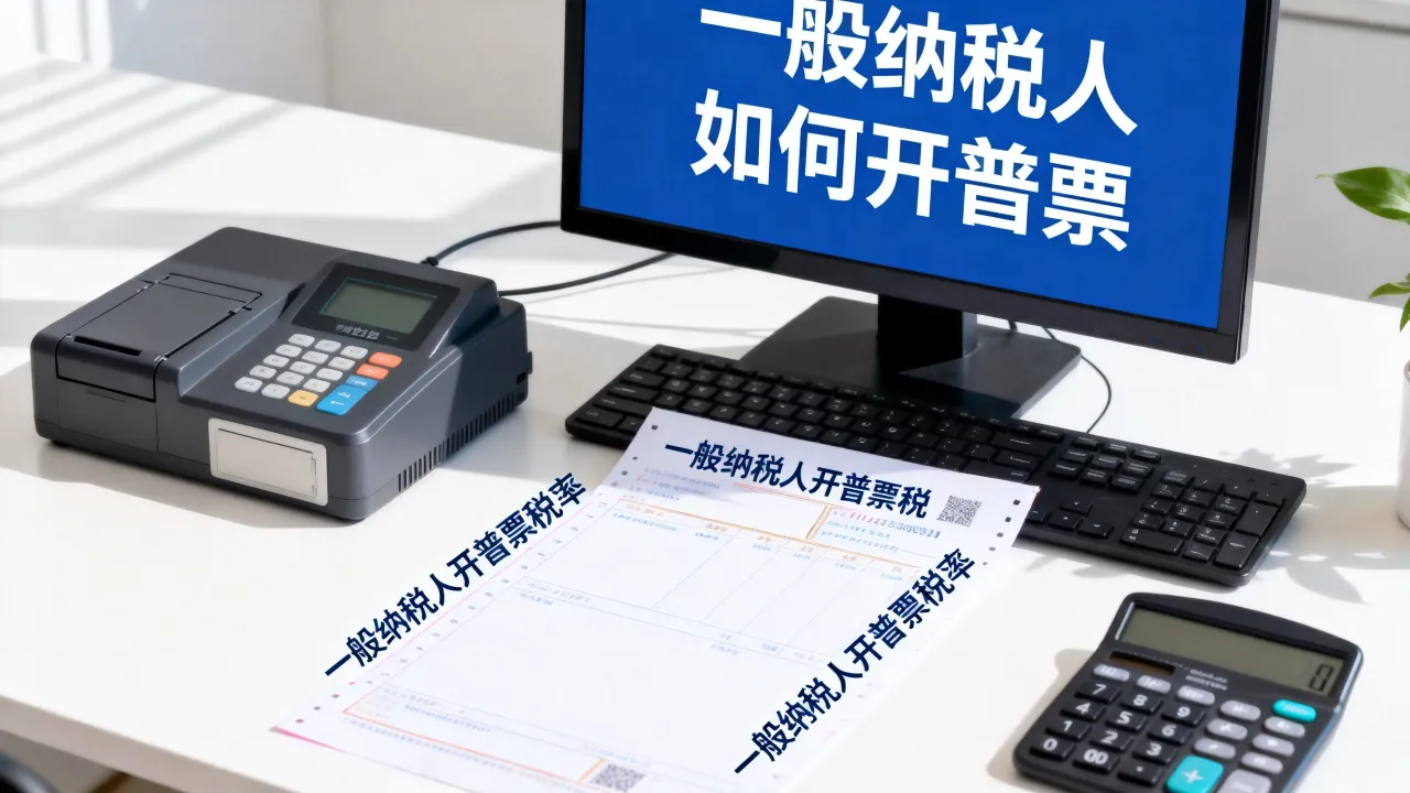 一般纳税人如何开普票?一般纳税人开普票税率是多少-图1 一般纳税人如何开普票?一般纳税人开普票税率是多少-图1
