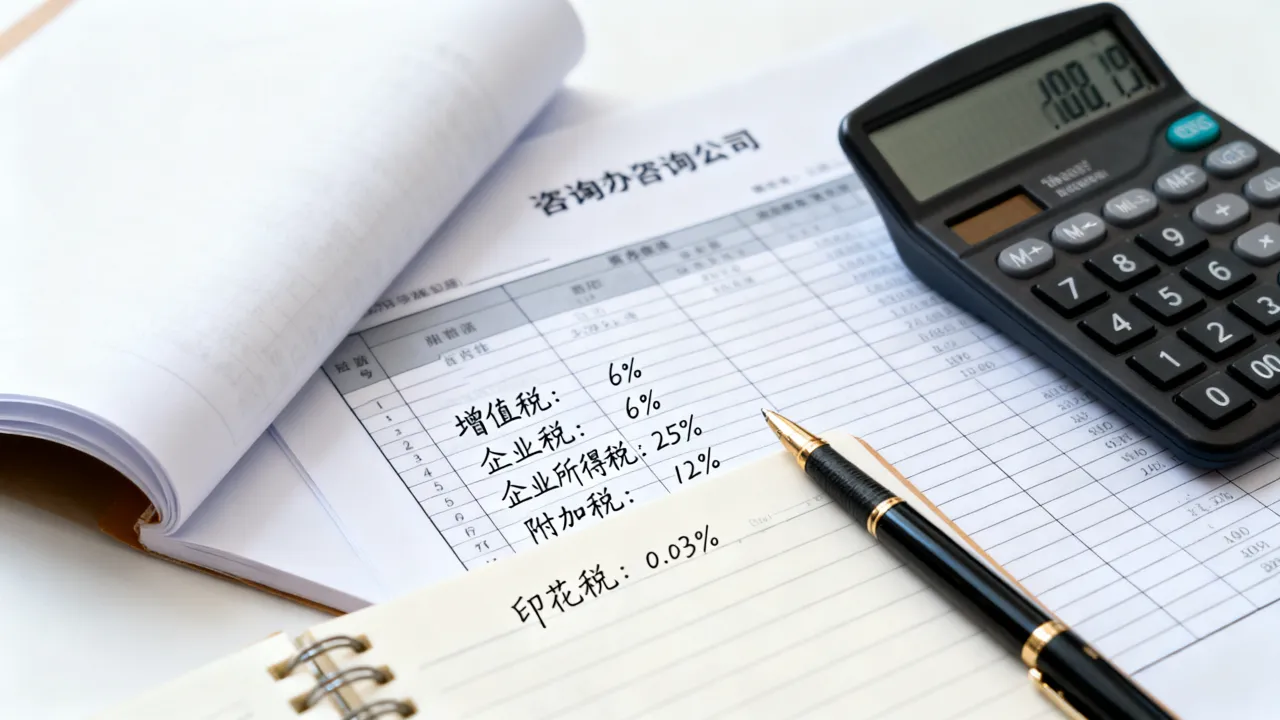 咨询公司如何缴税?咨询公司需要缴纳哪些税及税率是多少-图3 咨询公司如何缴税?咨询公司需要缴纳哪些税及税率是多少-图3