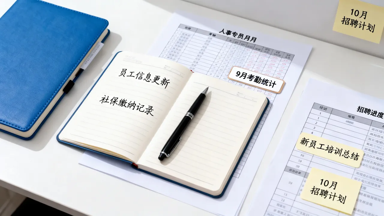 人事专员月度工作归纳怎么做?月度工作归纳思路有哪些?-图1 人事专员月度工作归纳怎么做?月度工作归纳思路有哪些?-图1