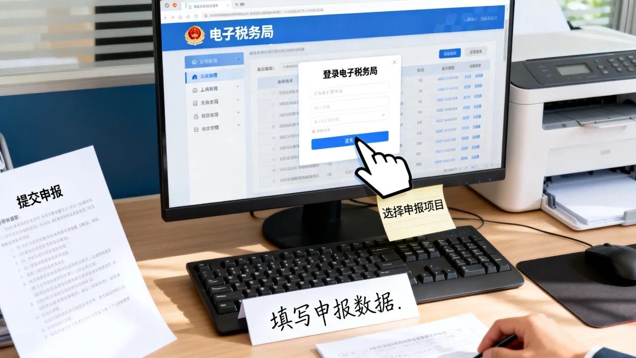 如何办理网上报税,网上报税具体操作步骤有哪些-图2 如何办理网上报税,网上报税具体操作步骤有哪些-图2