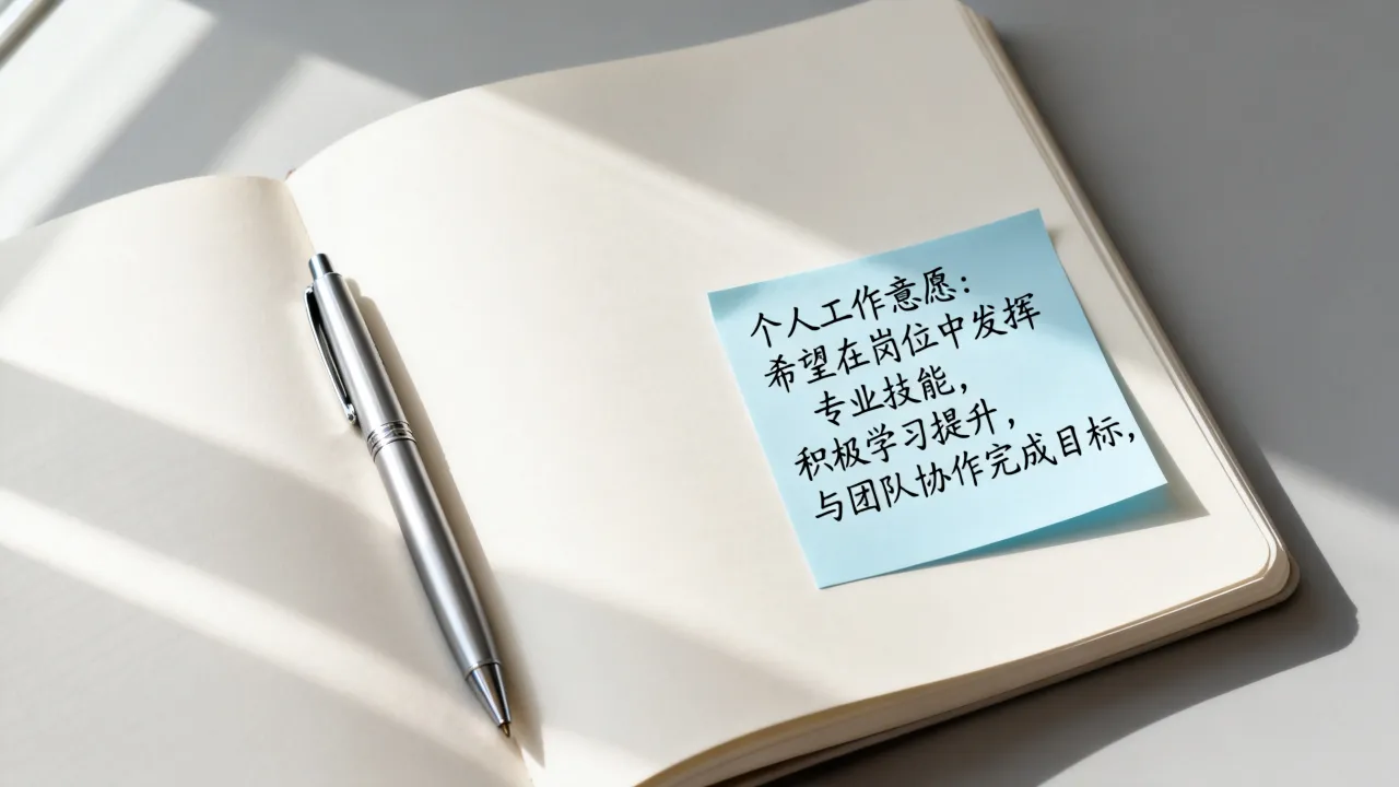个人工作意愿怎么写?个人工作意愿简短范文模板-图1 个人工作意愿怎么写?个人工作意愿简短范文模板-图1