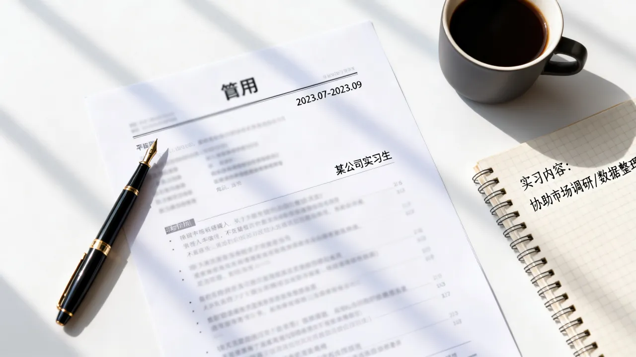 简历上实习经历怎么写,应届生实习经历太少怎么写才能让HR眼前一亮-图2 简历上实习经历怎么写,应届生实习经历太少怎么写才能让HR眼前一亮-图2