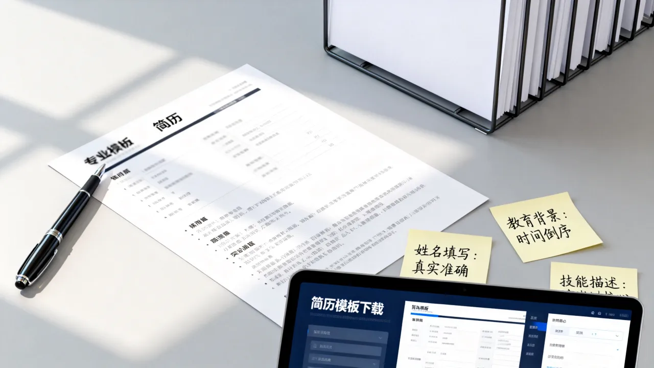 个人简历怎么填写模板?简历填写有哪些注意事项和技巧-图3 个人简历怎么填写模板?简历填写有哪些注意事项和技巧-图3