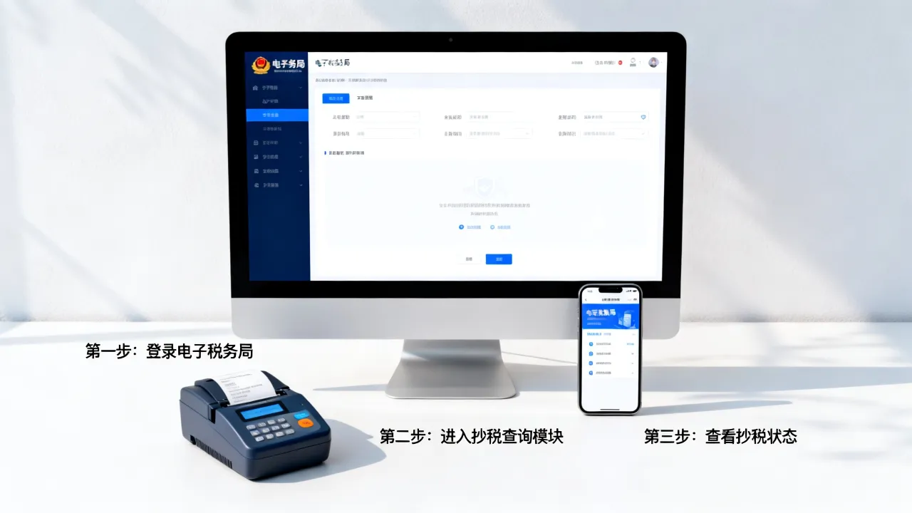 如何查询抄税成功,抄税成功在电子税务局哪里查询-图2 如何查询抄税成功,抄税成功在电子税务局哪里查询-图2