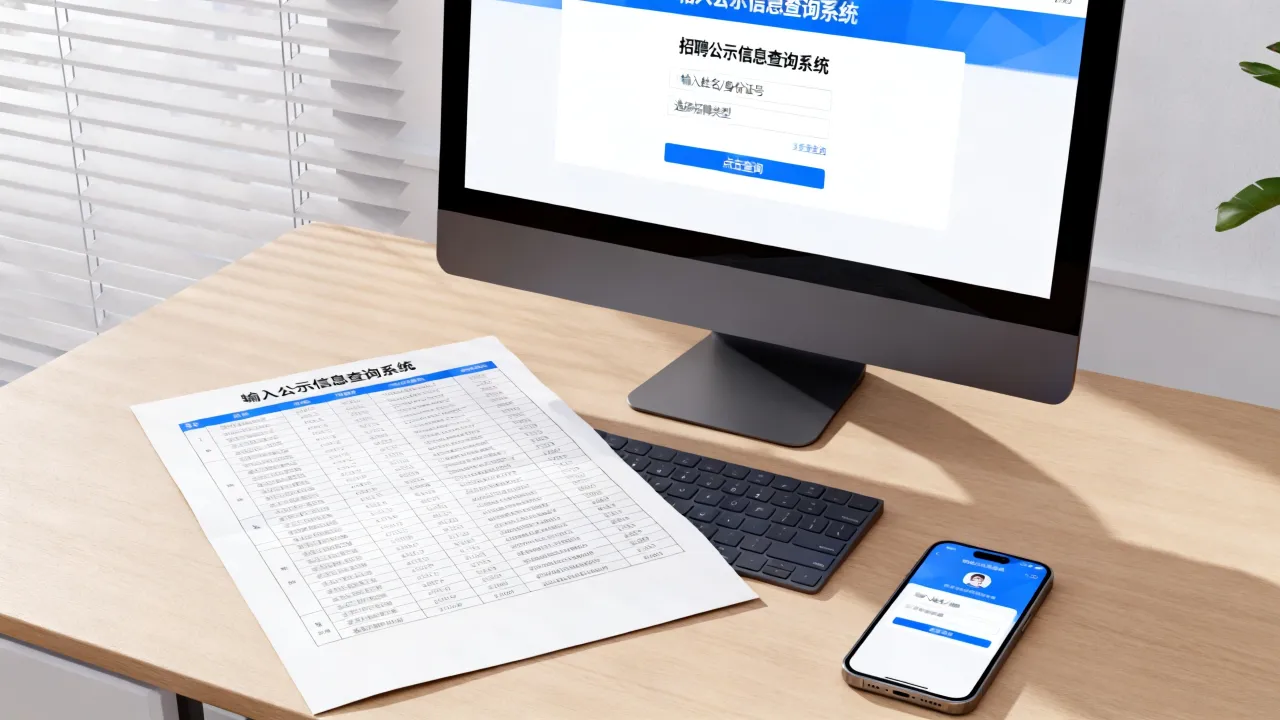 招聘公示信息查询系统怎么查询?招聘公示信息查询系统在哪查?-图2 招聘公示信息查询系统怎么查询?招聘公示信息查询系统在哪查?-图2