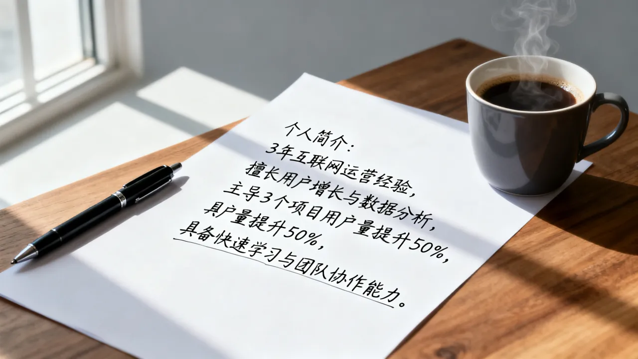 简历中自我介绍怎么写,简历自我介绍怎么写简短有力-图3 简历中自我介绍怎么写,简历自我介绍怎么写简短有力-图3