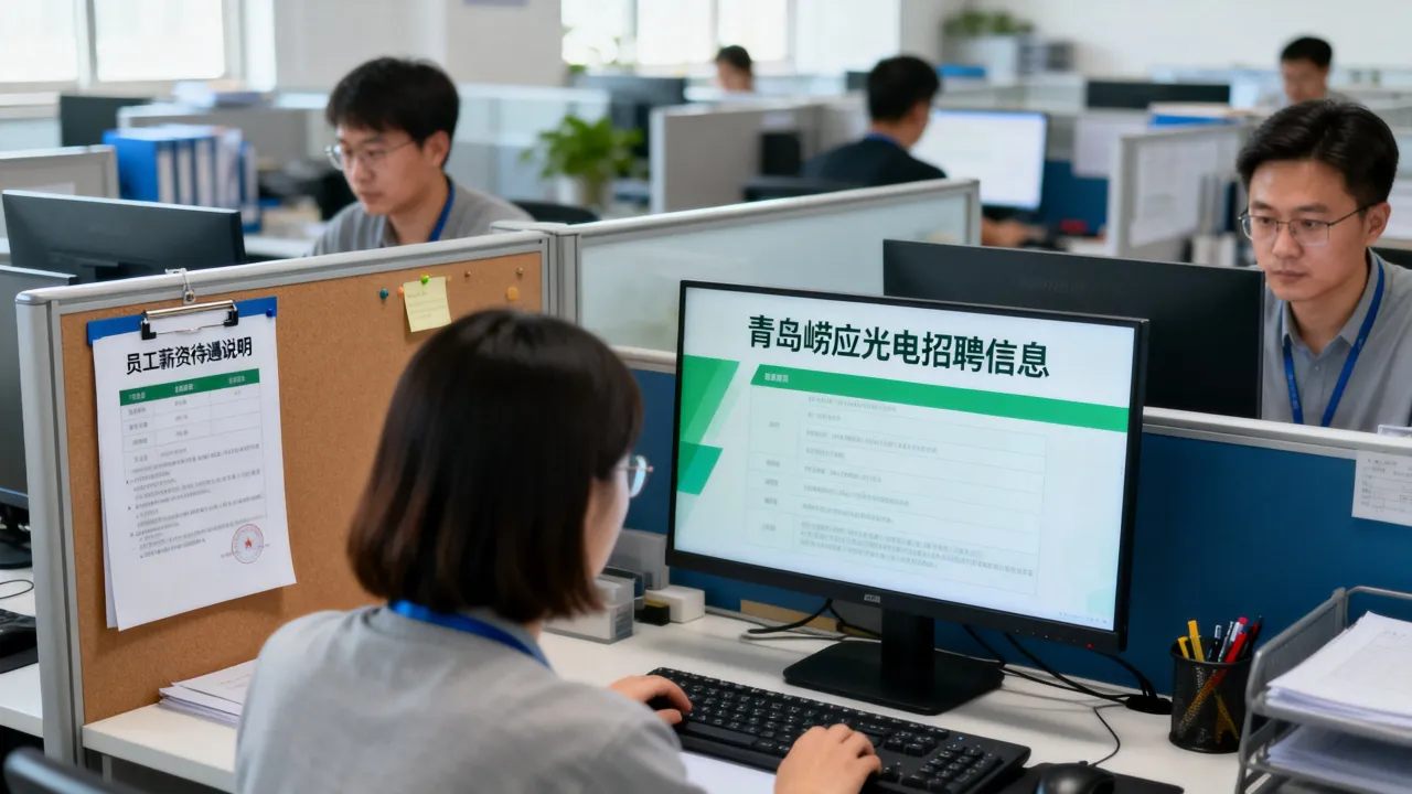 青岛崂应光电招聘怎么样，员工工资待遇好不好？-图1