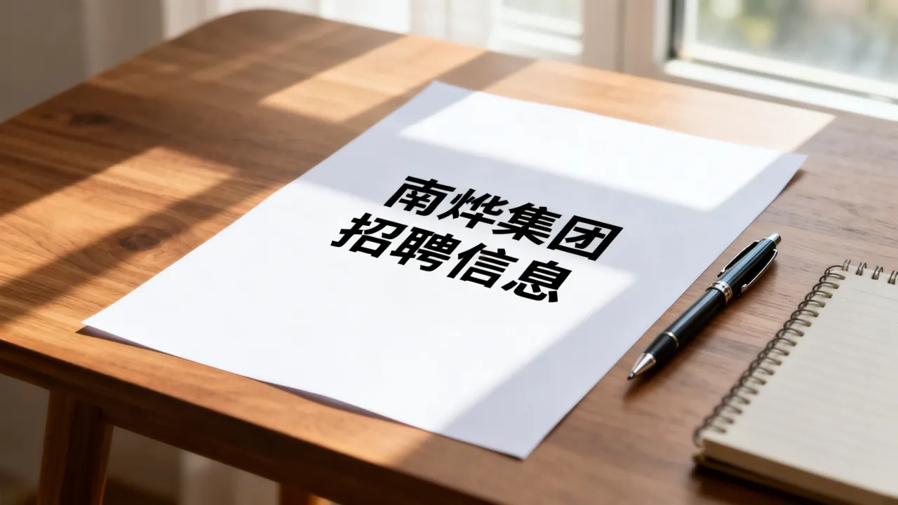 南烨集团招聘信息在哪里,南烨集团招聘信息怎么查?-图1 南烨集团招聘信息在哪里,南烨集团招聘信息怎么查?-图1