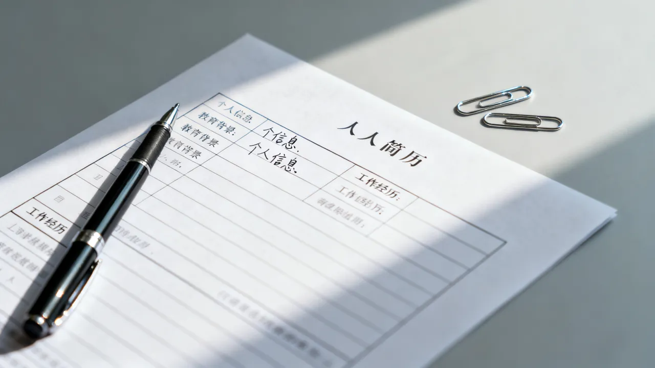 申请表个人简历怎么写?个人简历申请表填写模板及范文-图1 申请表个人简历怎么写?个人简历申请表填写模板及范文-图1
