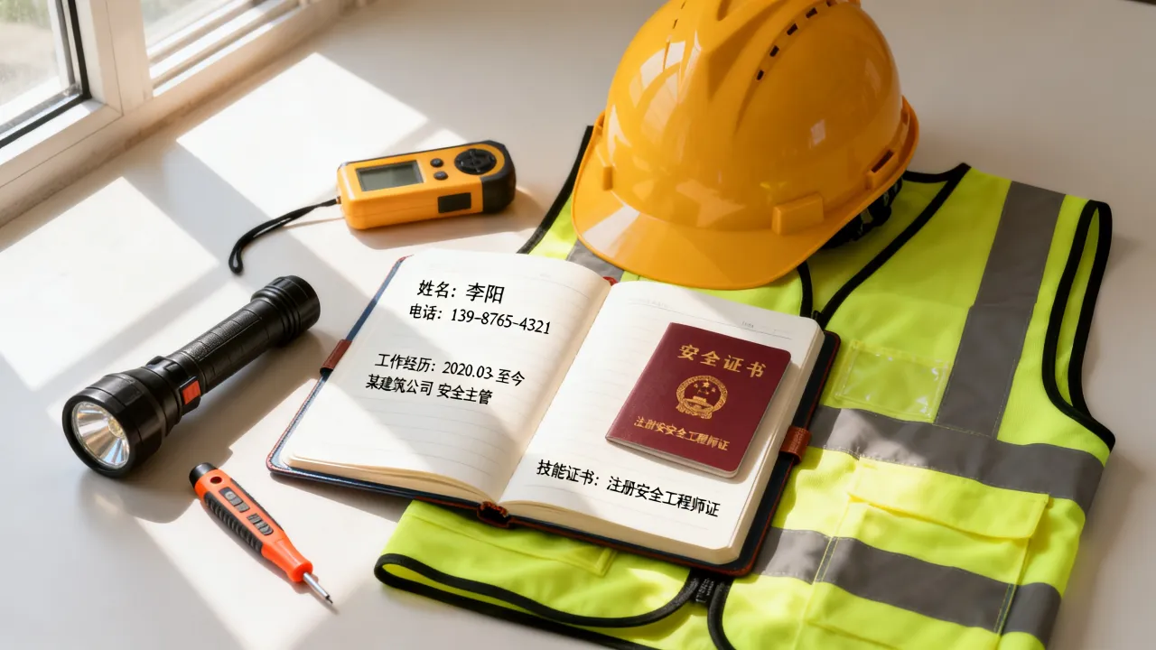 安全员个人简历怎么写?安全员简历模板范文参考-图2 安全员个人简历怎么写?安全员简历模板范文参考-图2