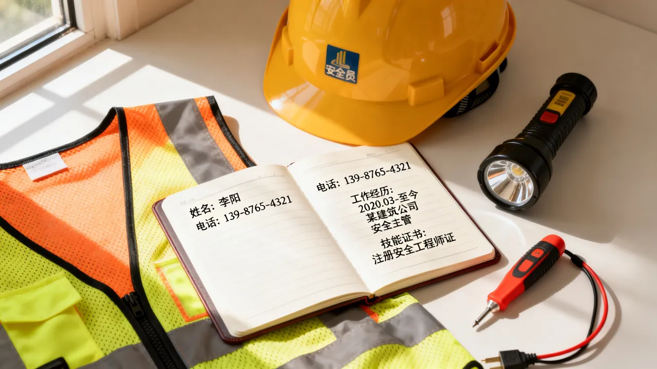 安全员个人简历怎么写?安全员简历模板范文参考-图3 安全员个人简历怎么写?安全员简历模板范文参考-图3