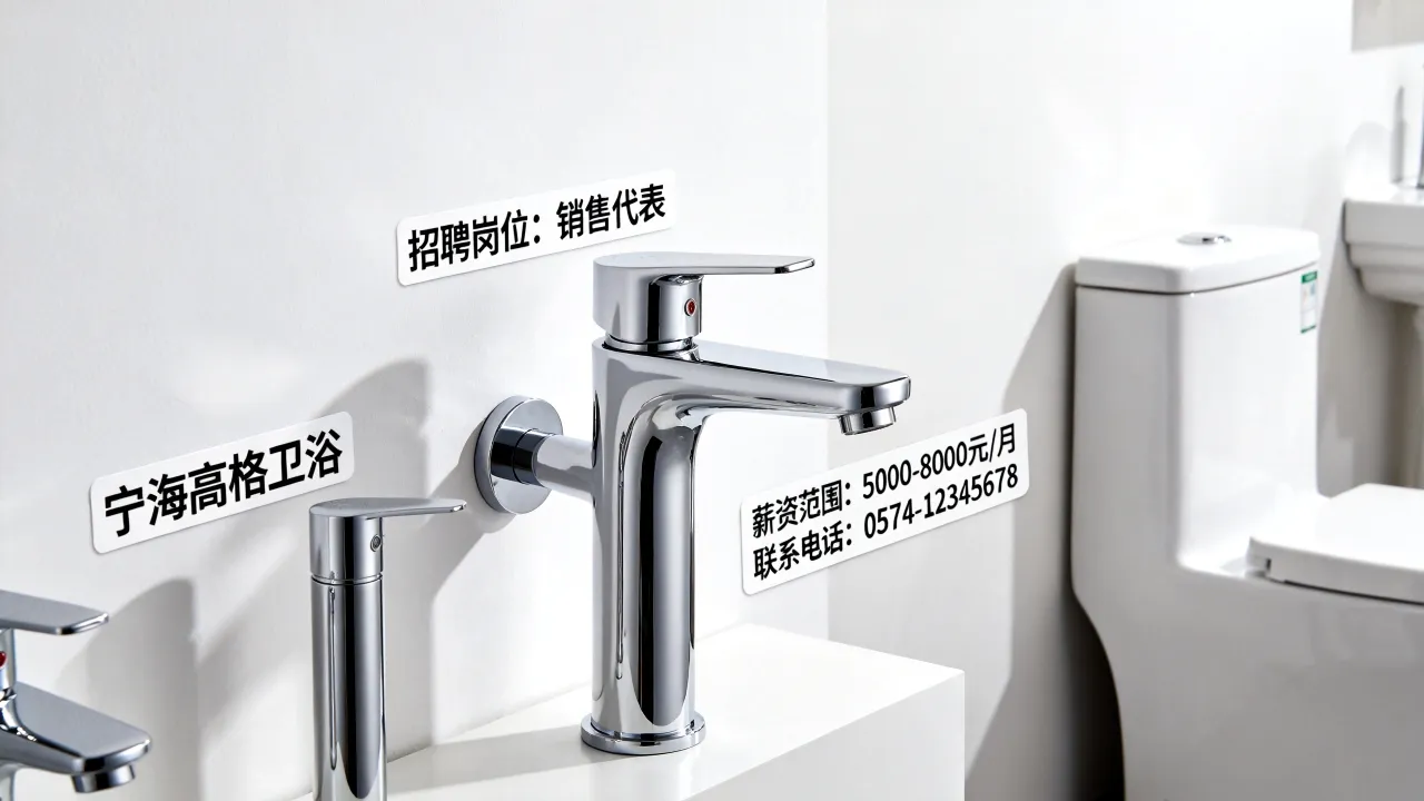 宁海高格卫浴招聘信息在哪里看?宁海高格卫浴工资待遇怎么样?-图1 宁海高格卫浴招聘信息在哪里看?宁海高格卫浴工资待遇怎么样?-图1